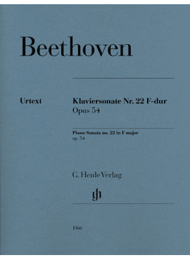 Klaviersonate Nr. 22 F-dur op. 54